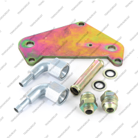 Адаптер для установки дополнительного радиатора вместо основного прямоугольного (тип 1)*