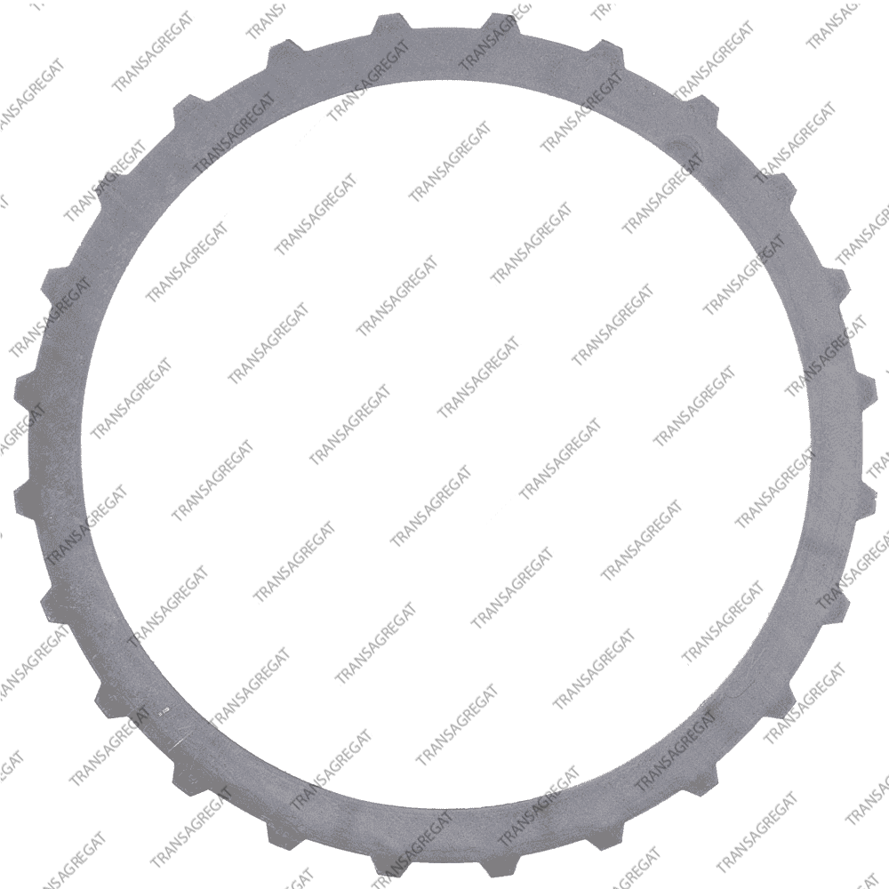 Фрикционный диск (114x1.6x24T) 2nd (односторонний, наружные зубья, 99-01г.)